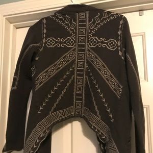 Boho Embroidered Cardigan - Size M